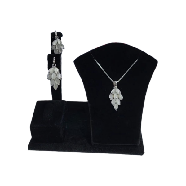 Silver earring and pendant 5