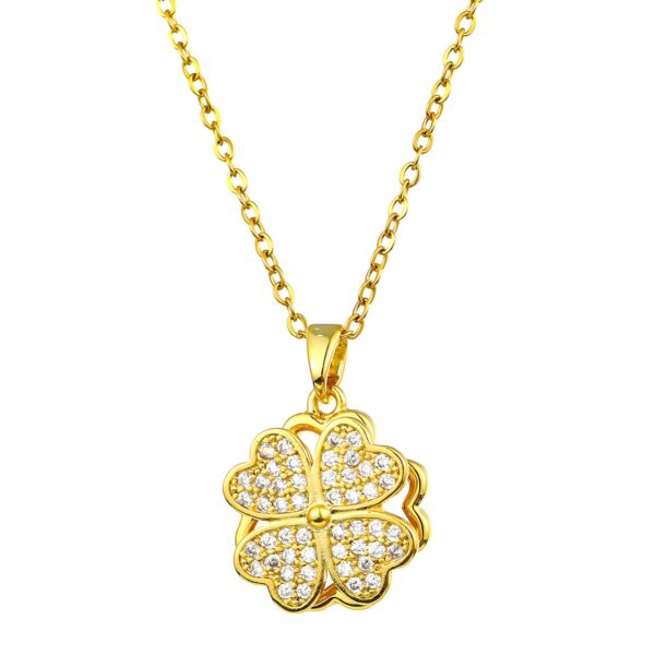 Gold-plated necklace wt dz