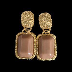Gold-plated earrings wtdz