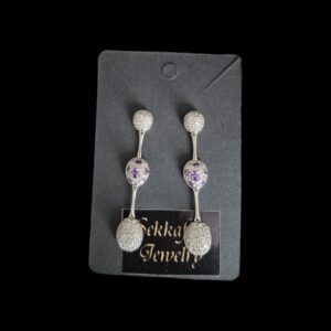 Stainless steel dz earrings