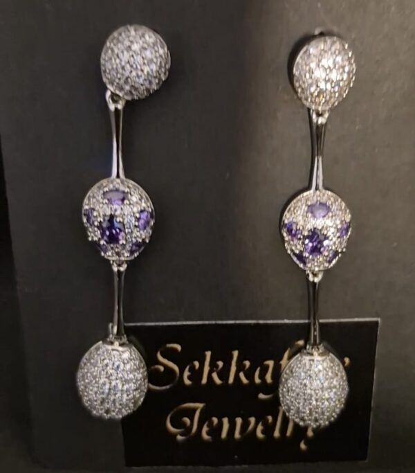 Stainless steel dz earrings - Image 2
