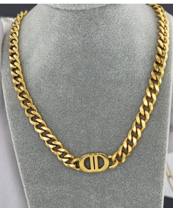 Gold plated DD necklace - Image 2