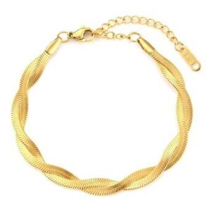 Gold-plated bracelet