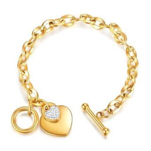 Gold-plated bracelet