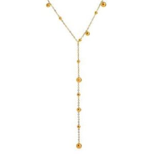 Gold-plated necklace