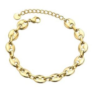 Gold-plated bracelet