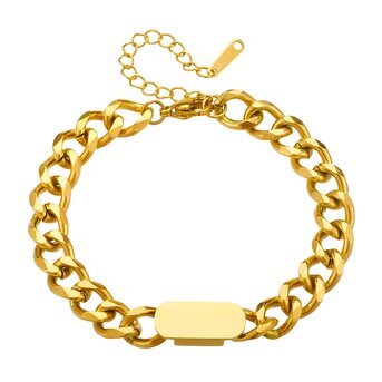 Gold-plated bracelet