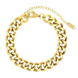 Gold-plated bracelet